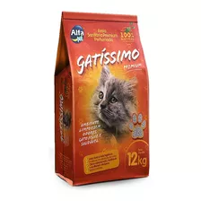 Areia Higiênica Gatíssimo Premium 12kg X 12kg De Peso Neto