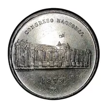 Un Mil Soles De Oro 1979/ Congreso Nacional/ De Plata 0.500.