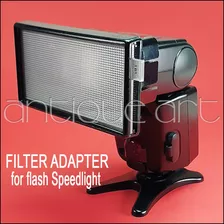  A64 Adapter Filter Vivitar 283 Mini Softbox Flash Speedlite