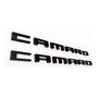 2 Emblemas Camaro Cromo Ss Zl1 Rs V8 V6 Convertible 12 13 14