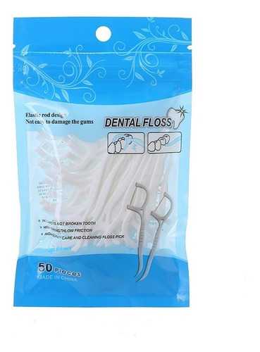 100 Hilo Dental, En Bolsas, Limpio E Higiénico