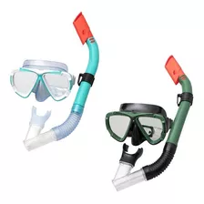 Careta Snorkel Kit Buceo Resistente Ajustable 24053 Bestway