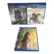 Dishonored Triple Pack + Killzone 3 + Narnia Playstation 3 
