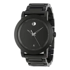 Movado 0606615 Reloj De Cuarzo Con Pulsera Y Esfera Negra Ti