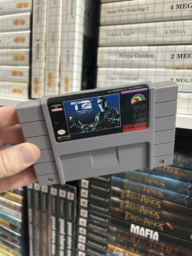 Terminator T2 Snes Super Nintendo 100% Jogo Original Fisico