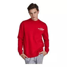 Sudadera Rojo Estampada Next & Co Pk13 Casual Hombre