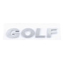 Emblema Golf De Volkswagen Color Plateado Y Negro Volkswagen Golf