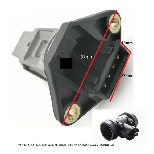 Sensor Maf Hyundai Accent Elantra Tiburon Kia Sportage Caren Foto 3