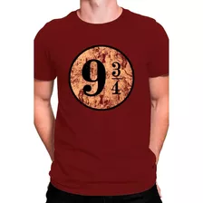 Camiseta Plataforma 9 3/4 Harry Potter Filme Promocional