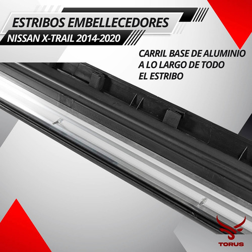 Estribos Nissan Xtrail 2014 2015 2016 2017 2018 2019 2020 Foto 5