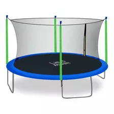 Cama Elastica Trampolin Saltarina 3.05m Malla Lona Negro 