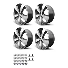 Kit 4 Rines 20 X8 Jeep Cherokee Grand Cherokee Jeep 14/16