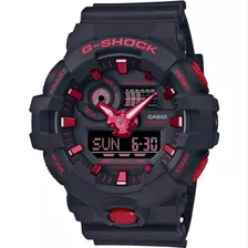 Relógio Casio G-shock Ignite Red Ga-700bnr-1adr