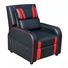 Sillón Reclinable Gamer Ergonómico Ajustable En Tactopiel