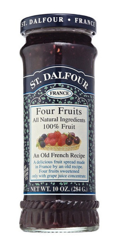 Mermelada St Dalfour 4 Frutas X1 Un 284g Importada Francia