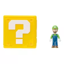 Super Mario Bros Luigi Mini Figura Jakks Orig. Replay