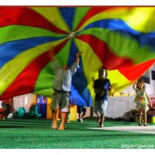 Paraquedas Lúdico Cooperativo - Diversão Recreação -5 Metros