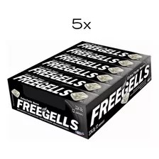 Kit 5 Freegells Preto/extra Forte 12unx31g
