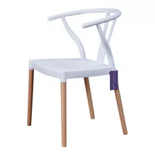 Silla Wishbone Blanca