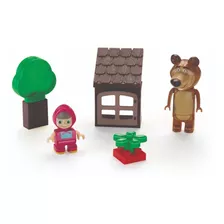 Blocos Para Montar Brinquedo Coleção Masha E O Urso
