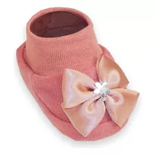 Pantufa Bebê Meia Infantil Sapatinho Menina Laços Sortidos