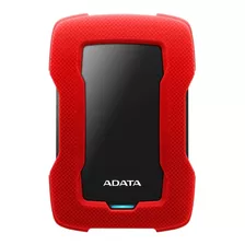 Disco Duro Externo Adata Ahd330-1tu31 1tb Rojo