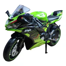 Miniatura/réplica Moto Kawasaki Ninja Zx6-r 