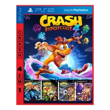 Crash Bandicoot 4 Em 1 Playstation 2