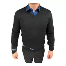 Sweater De Hilo, Negro 