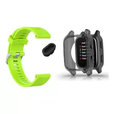 1 Pulseira 1 Capa + 1 Plug Compatível Com Garmin Venu Sq