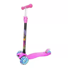 Patinete Infantil Com Luzes - Rosa