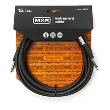 Cable Para Guitarra Y Bajo5 Metros 15 'mxr Dcis15