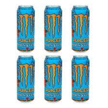  Monster Energy Sabor Mango Loco 473 Pack X6 Zetta Bebidas