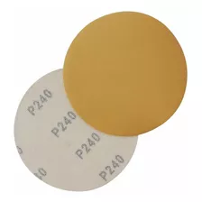 Disco De Lixa Tipo Velco 115mm Grão 240 - 20 Peças