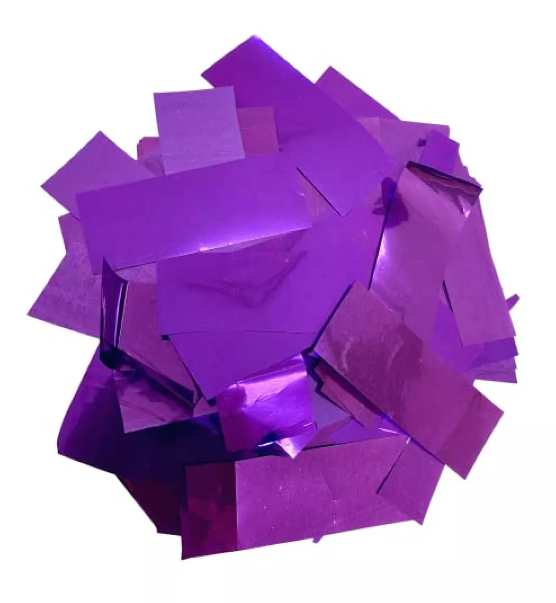 Cañón De Confeti Ultimate Confetti Purple Metallic Premium
