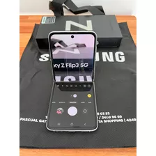 Samsung Z Flip 3, 5g Igual A Nuevo Color Crema 128gb, 8gb 