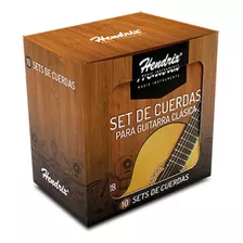 Pack 10 Unidades De Cuerdas Para Guitarra Clasica 03-hx0036