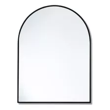 Espejo Arco Medio Punto Curvo 60x40 Cm Con Marco Deco