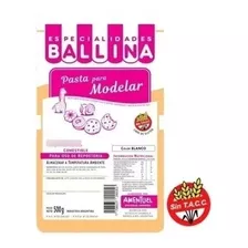 Pasta P/ Modelar Ballina 020000301 X 500 Grs