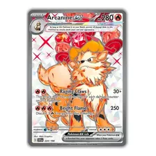 Arcanine - Ex - Full Art (224/198) + Brindes