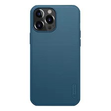 Carcasa Nillkin Frosted Para iPhone 13 Pro Azul 