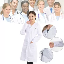 Uniforme Médico,uniforme De Laboratorio Mujer,bata Blanca