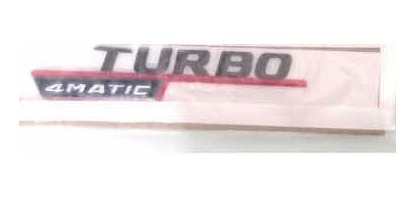Par Emblemas Turbo Amg Foto 7
