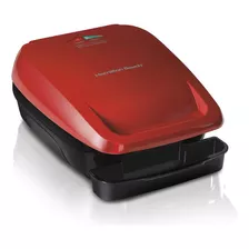 Grill Elétrico Hamilton Beach Vermelho 1200w 220v