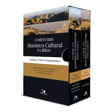 Box Comentário Histórico-cultural Da Bíblia (at E Nt)