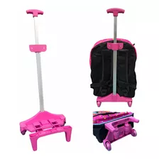 Suporte Carrinho Mochila 1 Haste 42 A 48cm Escolar Feminina