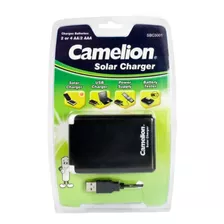 Cargador Solar Celular Y Pilas Aa Y Aaa