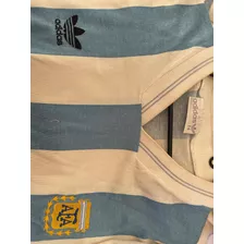 Camiseta Selección Argentina Clasifica Wc94 Talle4 L M/corta