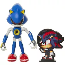 Sonic The Hedgehog Coleccionable Metal Sonic 4 Figura De Ac