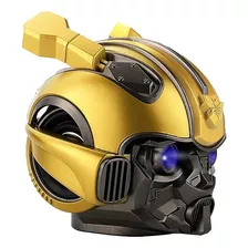 Bocina Bluetooth Bumblebee Con Luz, Fm, Recargable